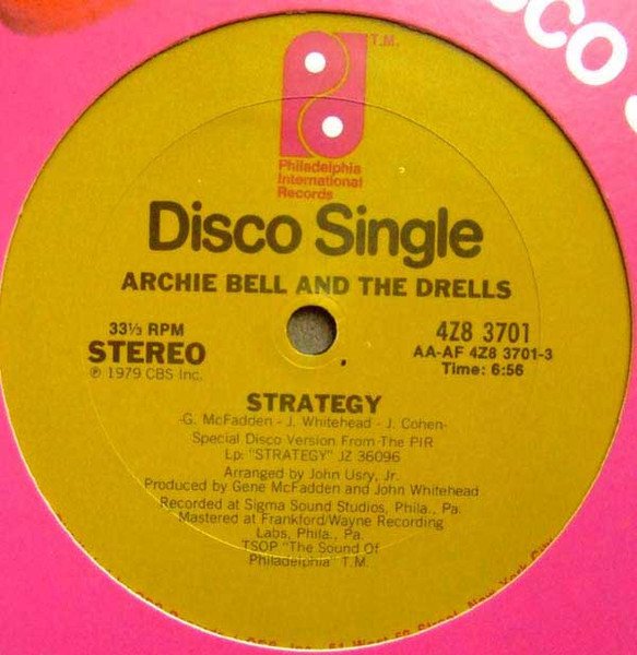 Archie Bell And The Drells — Strategy