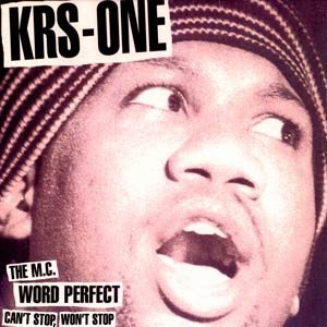 KRS-One — Can't Stop, Won't Stop / The MC / Word Perfect