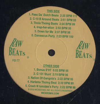 Raw Beats — Raw Beats #77