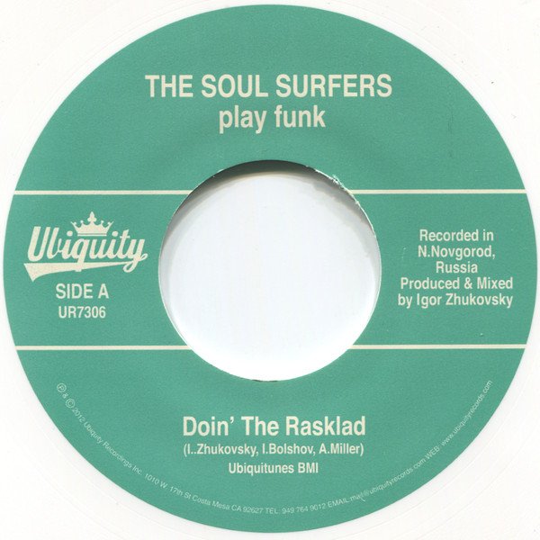The Soul Surfers — Doin' The Rasklad / Girl From Sao Paulo