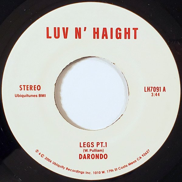 Darondo — Legs / Let My People Go